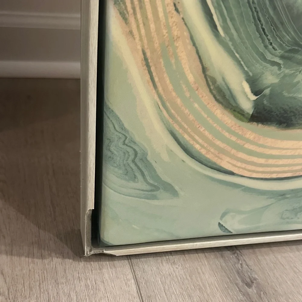 Abstract Swirl Canvas Art - Picture 2 of 2